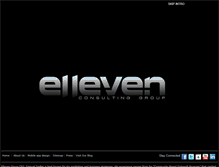 Tablet Screenshot of ellevengroup.com